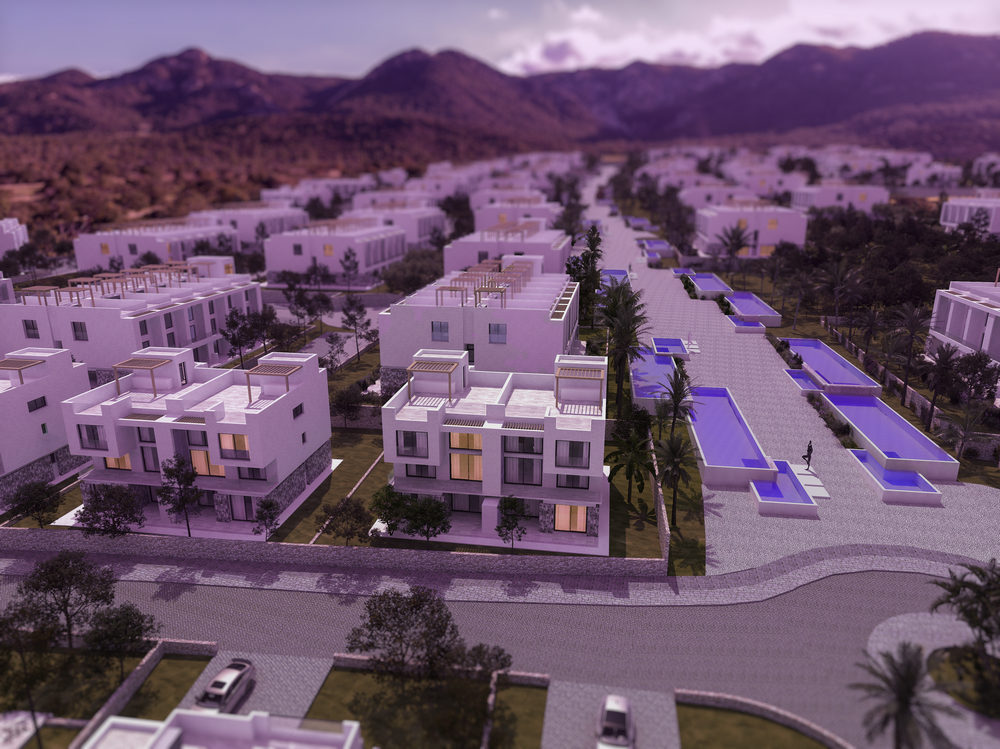 Habitat: A Haven of Nature 0+1 Luxury Living in Kyrenia - Orange Investment